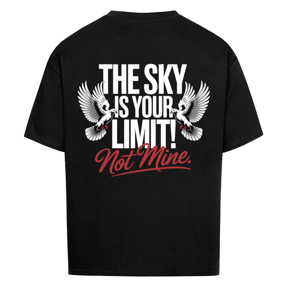The Sky Oversized T-Shirt Unisex in Schwarz | Corpus Maximus