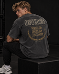 Fortitudo Oversized T-Shirt Unisex mit Backprint – Bild 1 | Corpus Maximus