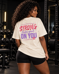 Strong Oversized T-Shirt Unisex mit Backprint – Bild 1 | Corpus Maximus