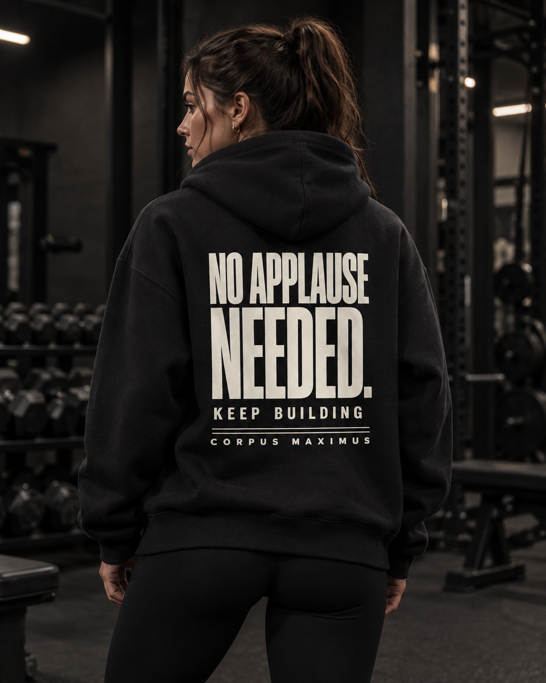 No Applause needed - Oversized Hoodie