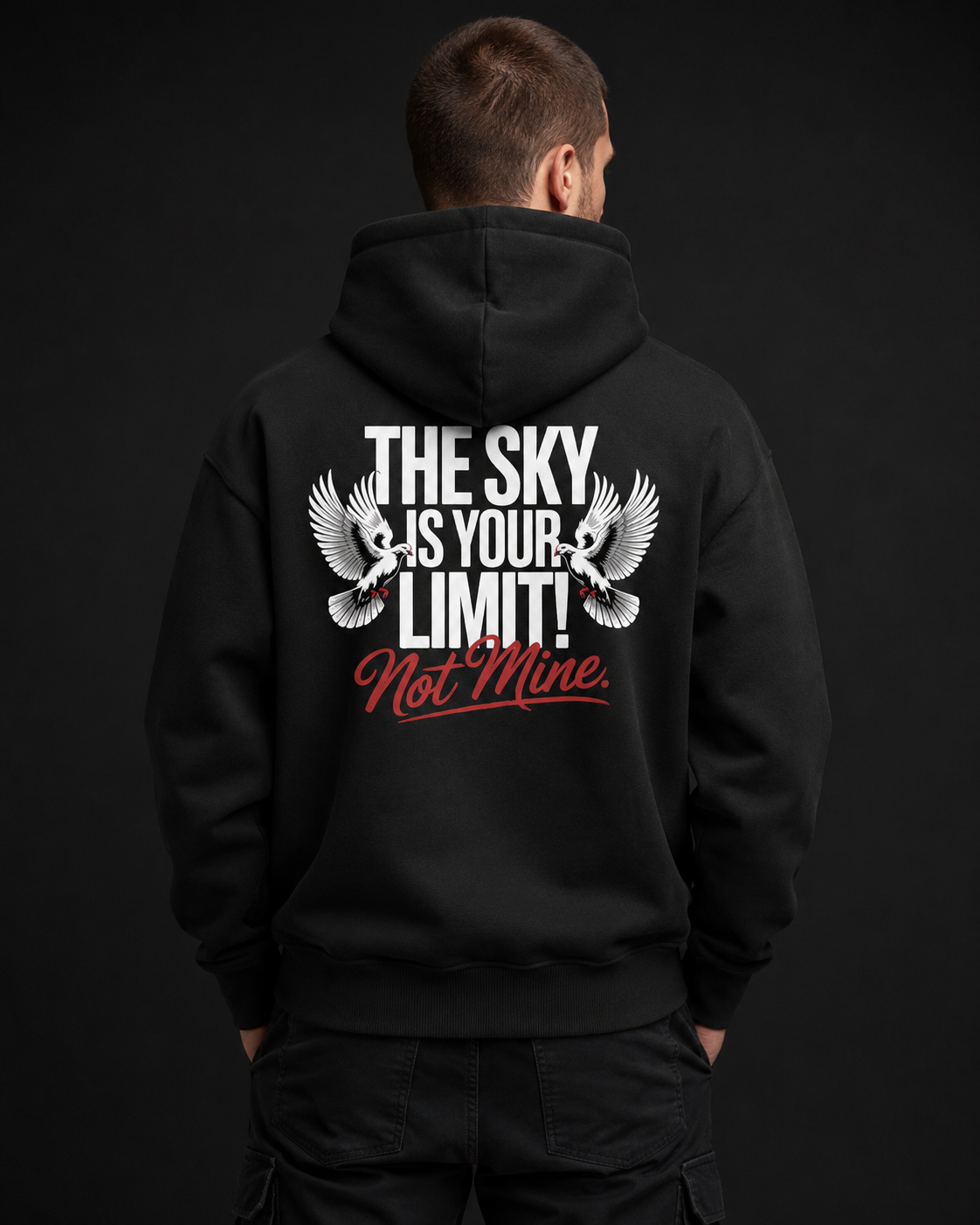Sky is not the Limit – Oversized Hoodie