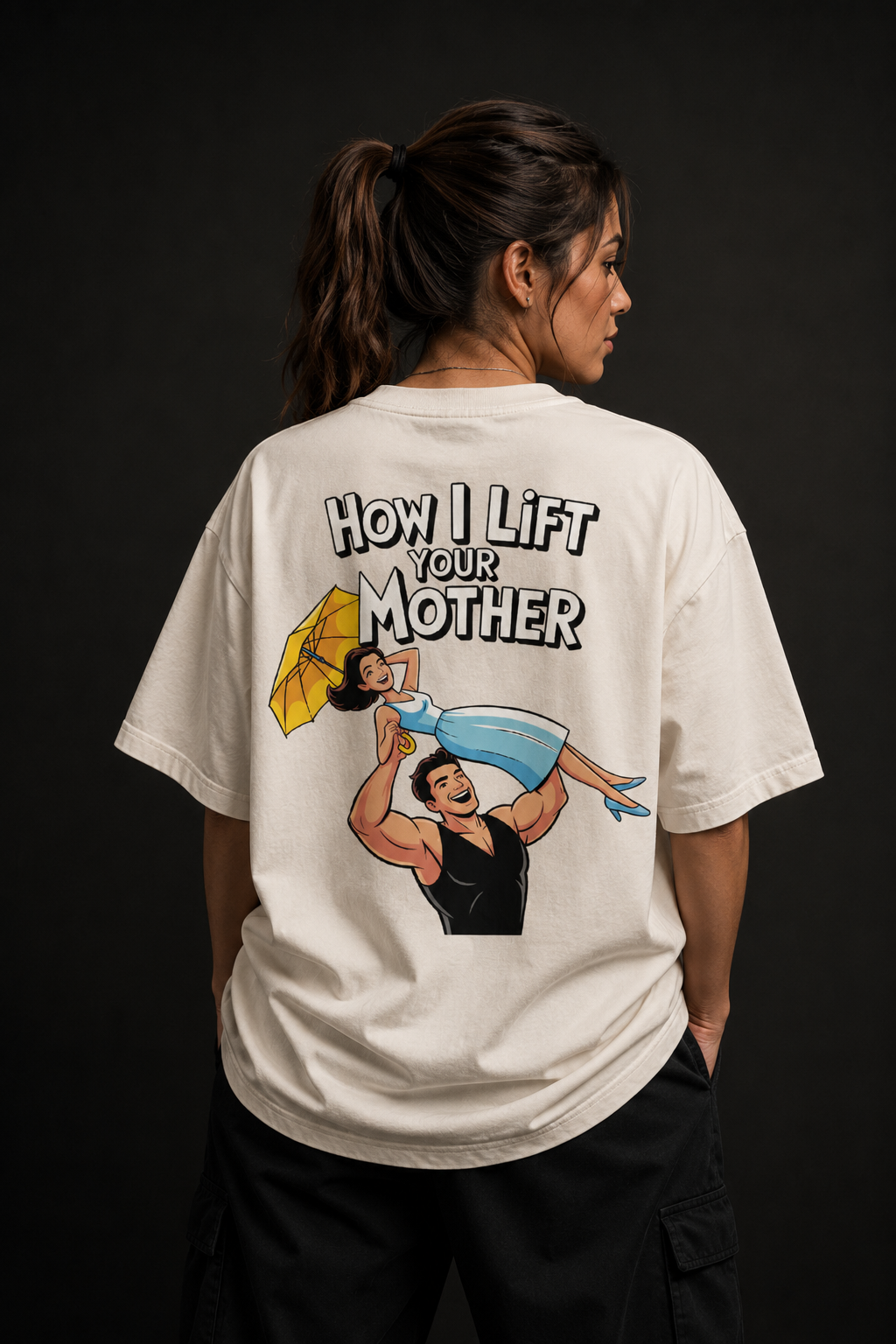 HILYM Backprint – Oversized Tee