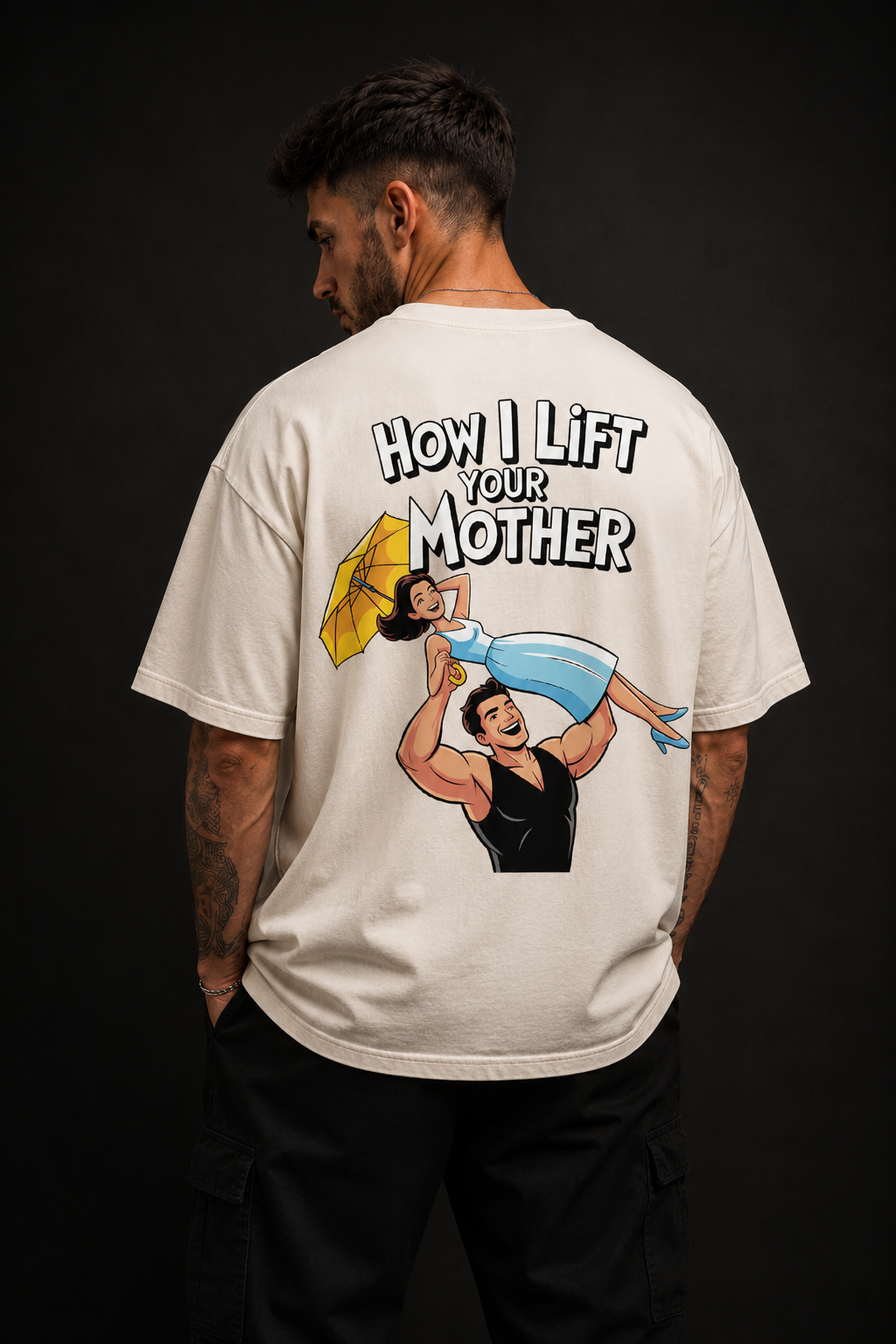 HILYM Backprint – Oversized Tee