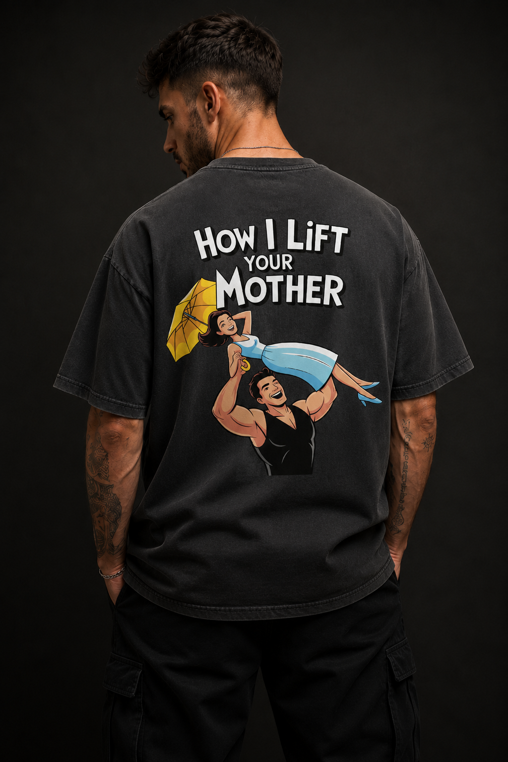 HILYM Backprint – Oversized Tee