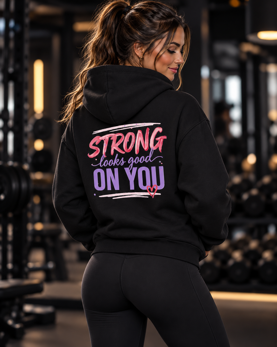 Strong Oversized Hoodie Unisex – Bild 1 | Corpus Maximus