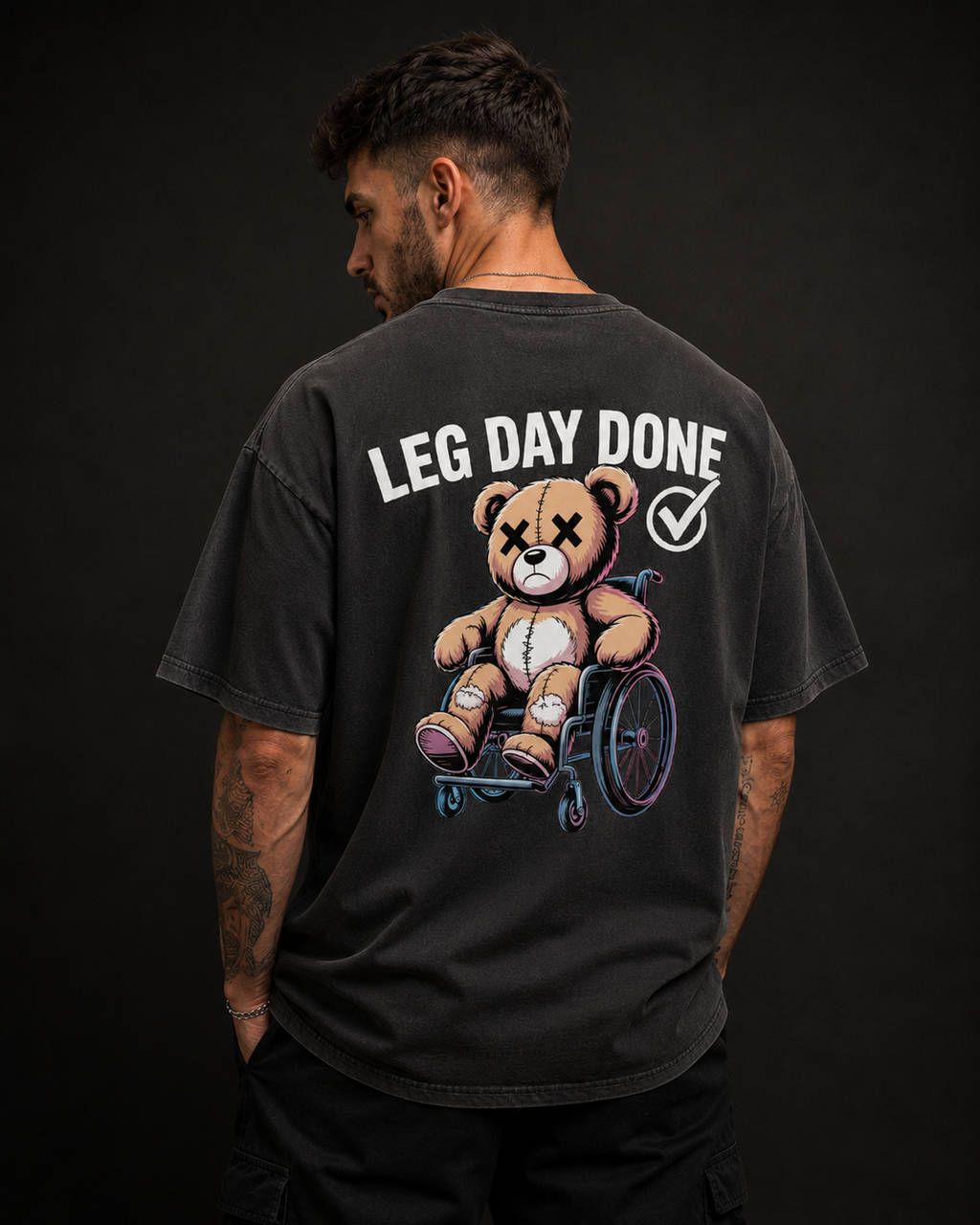 VACANCY Oversized Gym Tee – Corpus Maximus Gym Streetwear